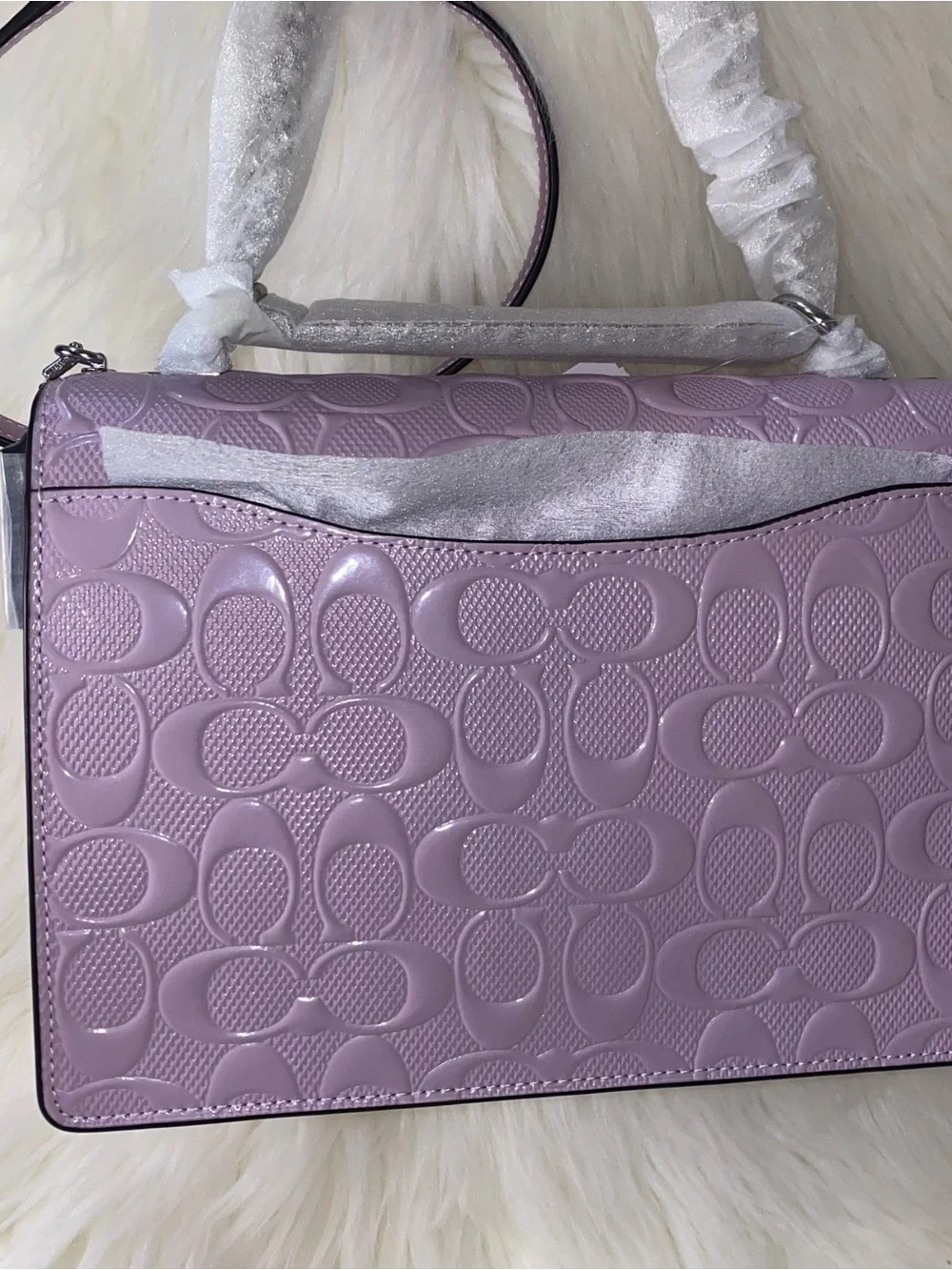 Coach 💜 Klare Crossbody Bag In Signature Leather New